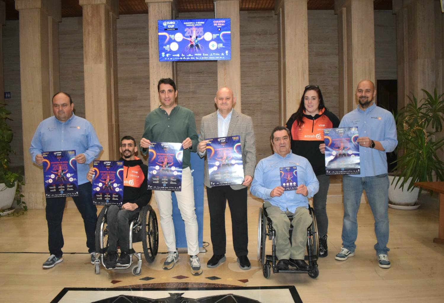 Albacete acoge del 6 al 9 de marzo los Cuartos de Final de la Champions Cup de Baloncesto en Silla de Ruedas de la mano del BSR amiab